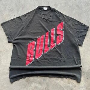 Chicago Bulls 90s Vintage T shirt Single stitch Size XL